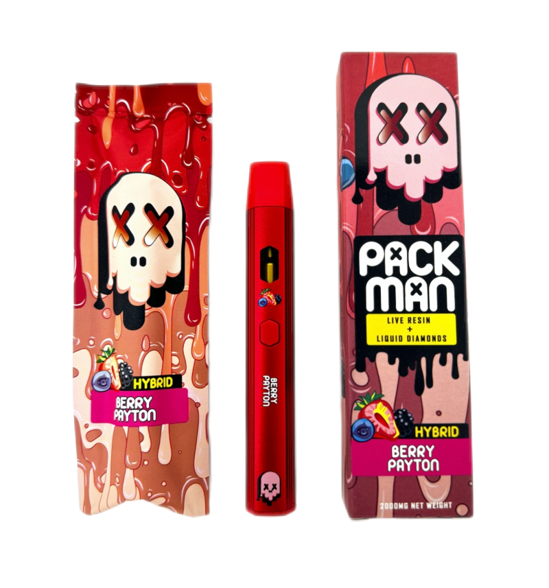 Packman Live Resin + Liquid Diamonds Disposable v1 (2g)