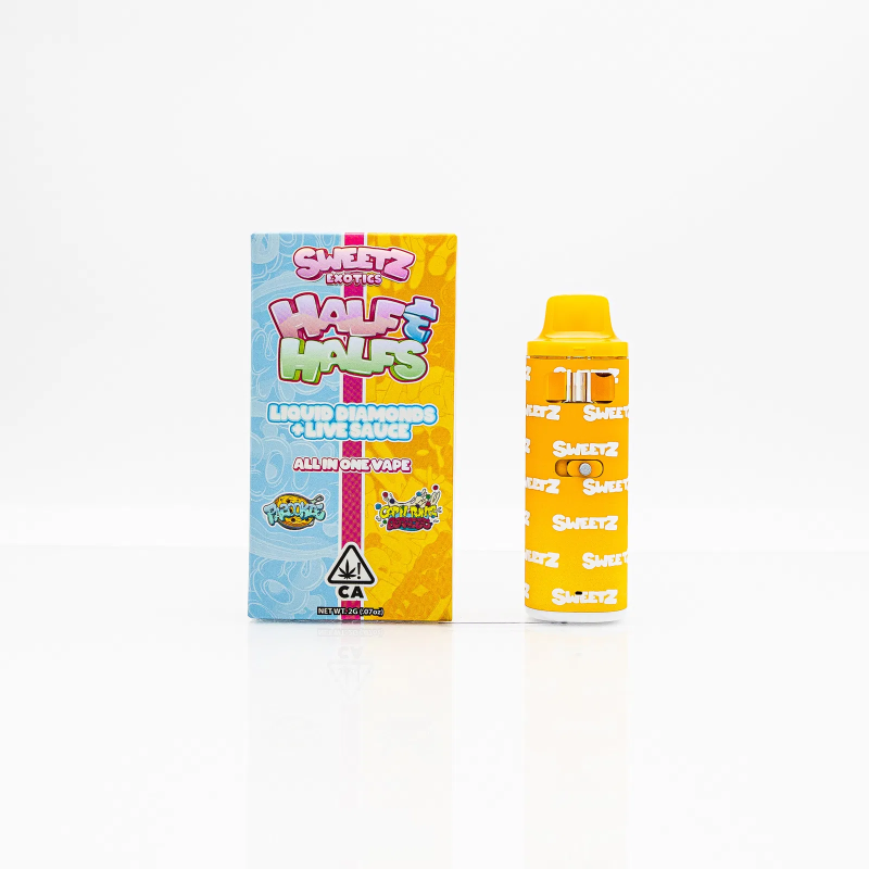 Sweet Half & Half Liquid Diamond+Live Sauce Disposable(2g)