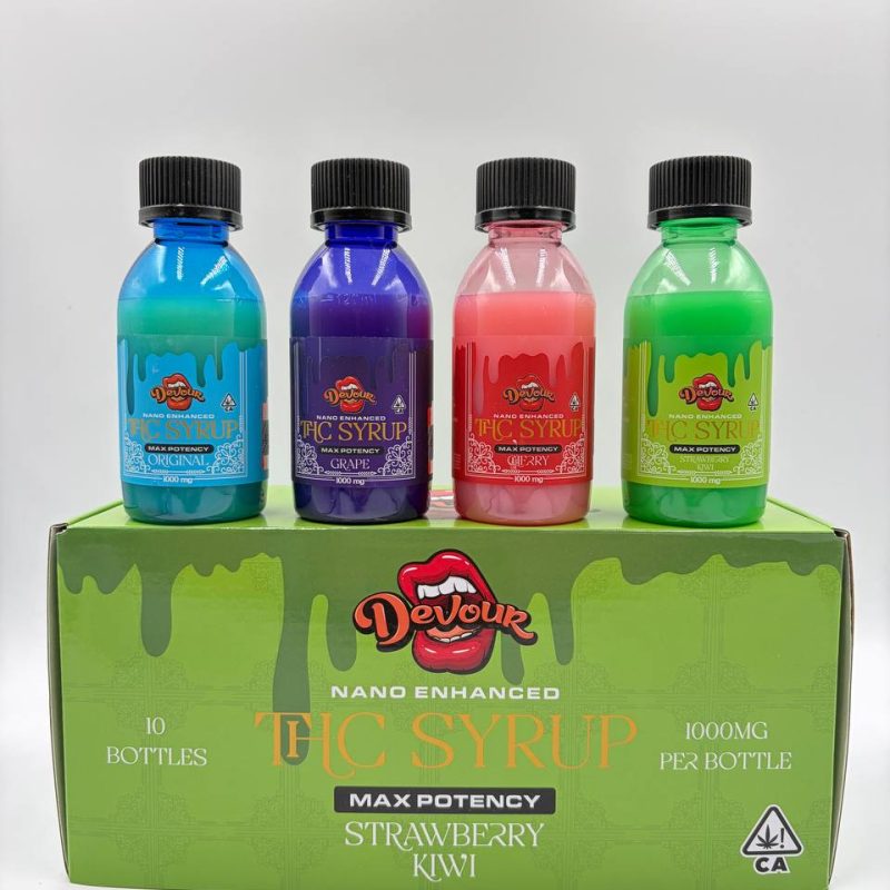Devour Nano Enhanced THC Syrup (118ML)(1000Mg)
